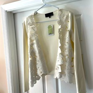 Anthropologie Cream Cardigan